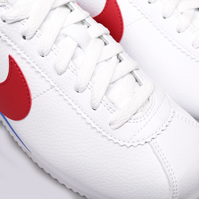 мужские белые кроссовки Nike Classic Cortez Leather 749571-154 - цена, описание, фото 3